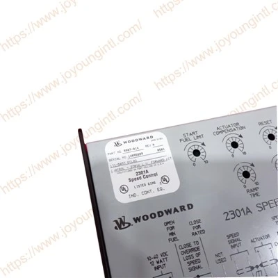 WOODWARD 9907-014 2301Um controle de velocidade